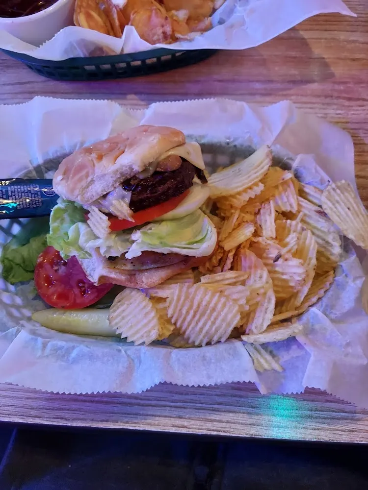 Mushroom Swiss Burger